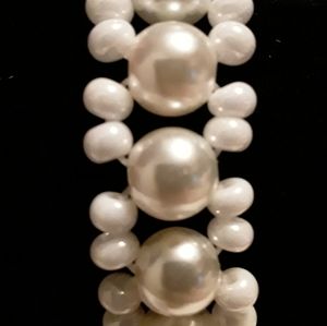 Bridal Pearl Bracelet.